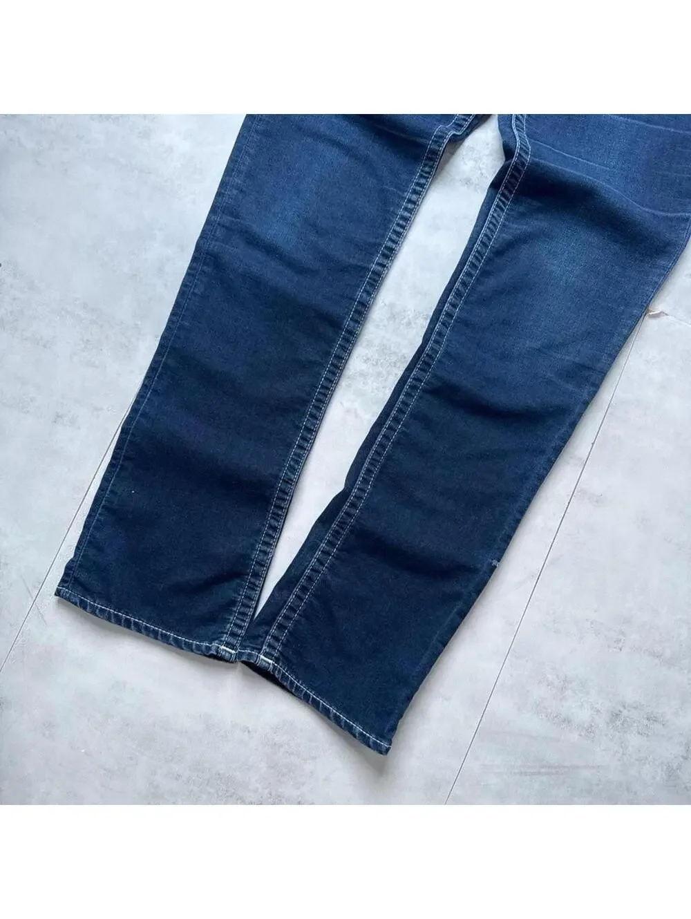 Y2K True Religion 00s Vintage Denim Slim Straight Jeans